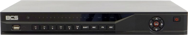 PROFESJONALNY REJESTRATOR SIECIOWY
BCS-NVR08025M, 8 KANAŁÓW IP, PENTAPLEX, 
KOMPRESJA H.264, MPEG-4, WYJŚCIE HDMI, 
VGA, 25KL