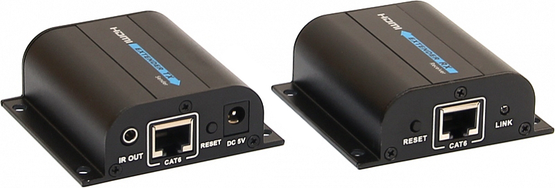 Przedłużacz HDMI po skrętce kat. 6 60m FHD