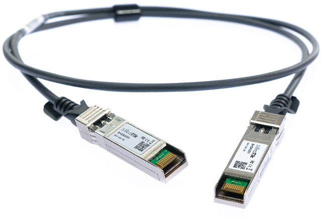 MIKROTIK ROUTERBOARD 
SFP/SFP+ Direct attach cable 1m