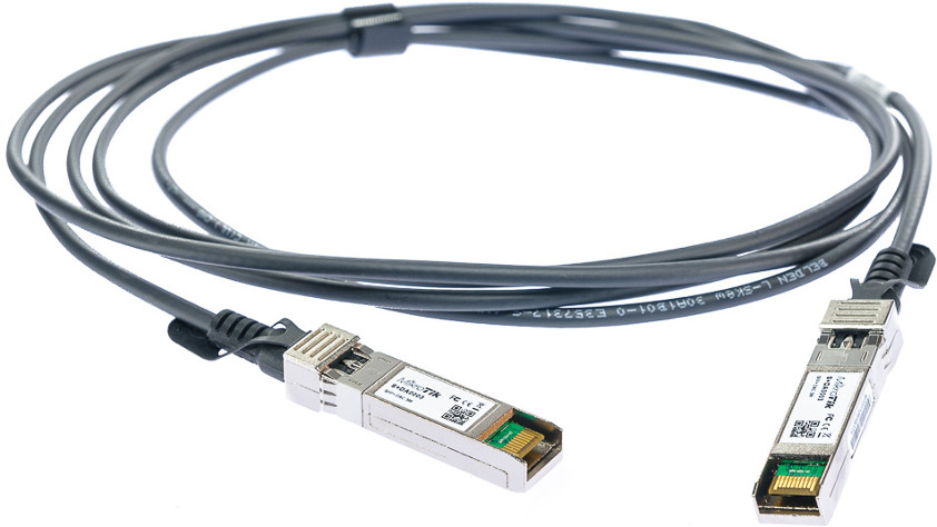 MIKROTIK ROUTERBOARD 
SFP/SFP+ Direct attach cable 3m