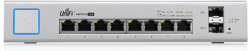 UBIQUITI UNIFI SWITCH US-8-150W UBIQUITI UNIFI SWITCH US-8-150W