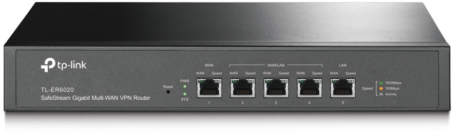 Gigabitowy router VPN SafeStream, Dual-WAN TL-ER6020