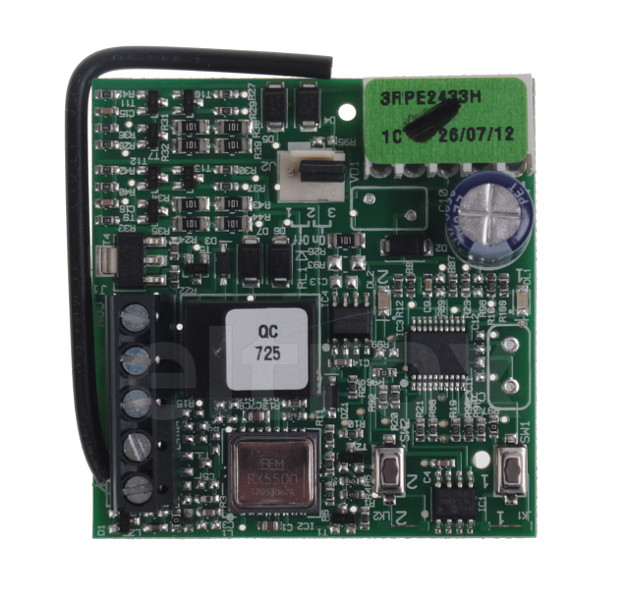 ODBIORNIK WTYKALNY FAAC RP2 LC 433MHZ 2554