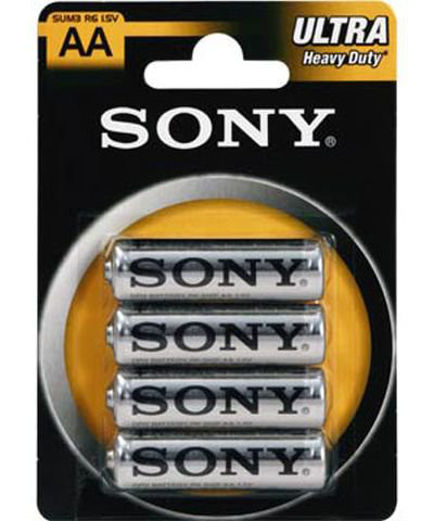 Bateria Sony R6AA Cynkowa4szt Blister