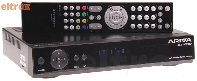 CYFROWY TUNER FERGUSON
ARIVA 252 COMBO
TV NAZIEMNA I SATELITARNA
MPEG-2, MPEG-4, MPEG-4 AVC/H.264