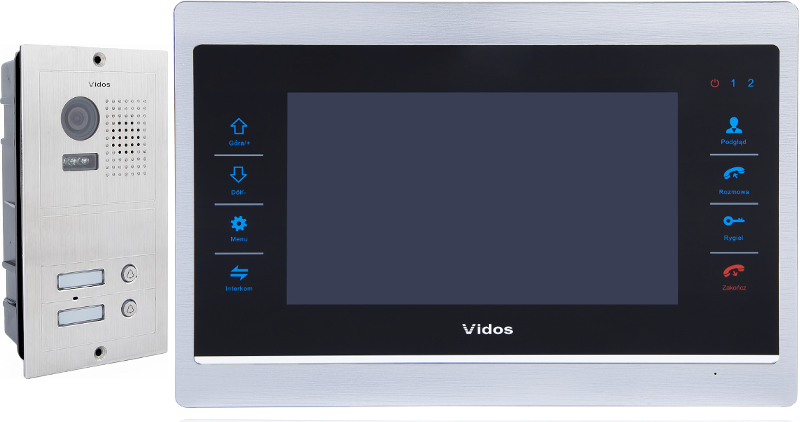 Wideodomofon Vidos2 rodzinny M901/S602