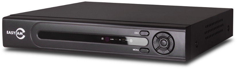 Rejestrator Easycam  EC-7804M - 4 kanałowy (AHD-NH/analog) lub 8 kanałów IP (720p/1080p)