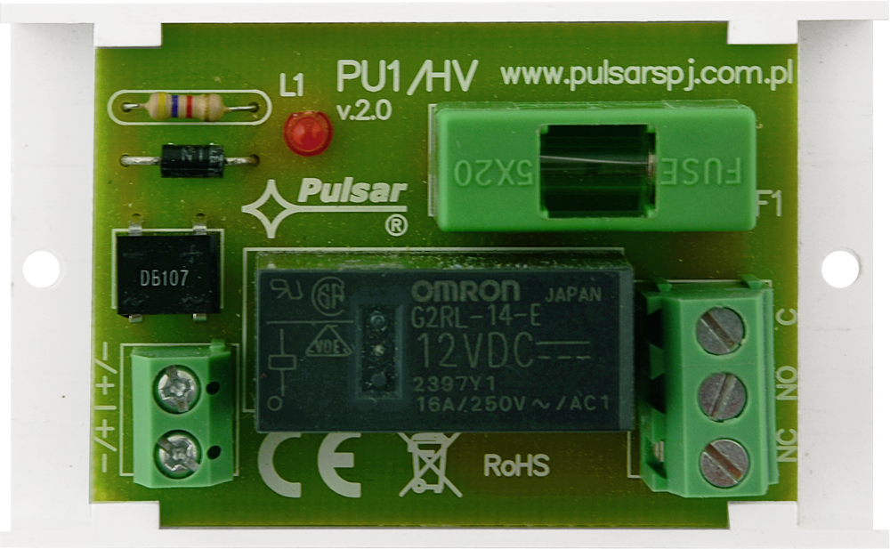 Moduł przekaźnikowy PU1/HV PULSAR AWZ514