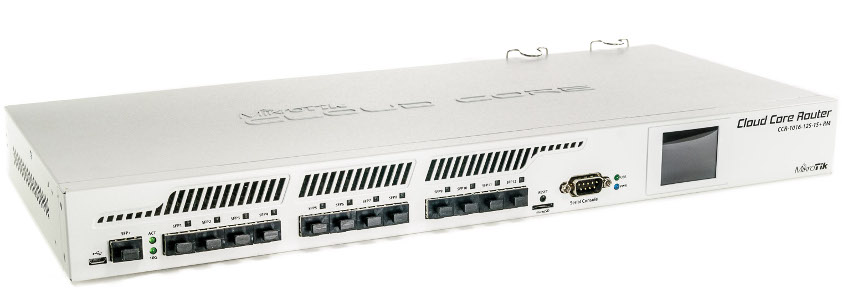 Mikrotik routerboard 
RTB-CCR1016-12S-1S+