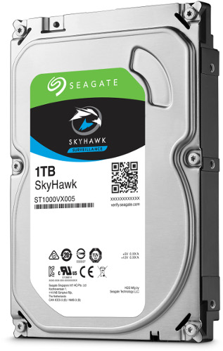 Dysk HDD do rejestratora Seagate SkyHawk ST1000VX005 1TB - wykorzystanie