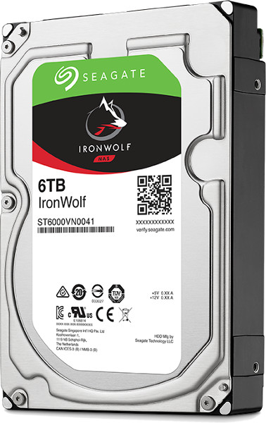 DYSK SEAGATE IronWolf 
ST6000VN0041 6TB