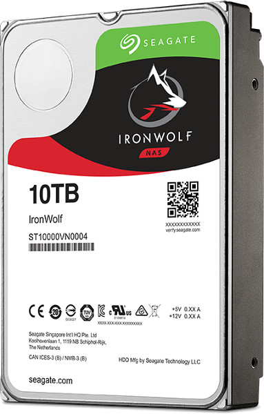 DYSK SEAGATE IronWolf 
ST10000VN0004 10TB