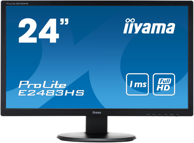 Monitor LED IIYAMA 
E2483HS-B1 24\" HDMI