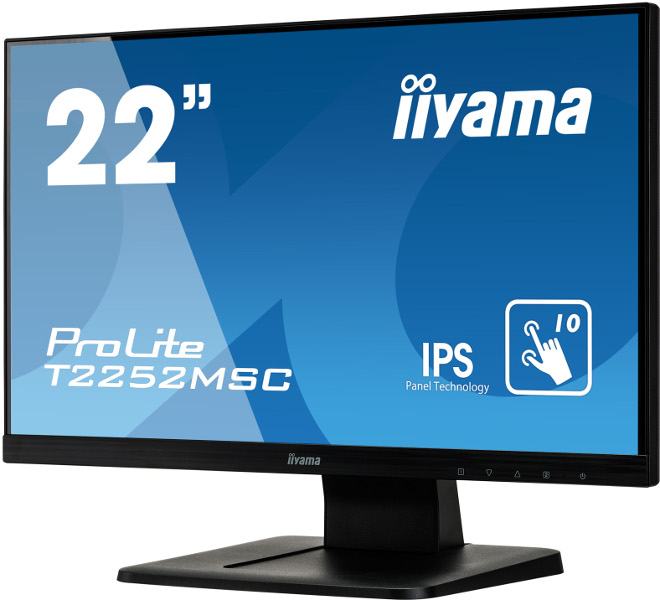 Monitor LED IIYAMA  T2252MSC-B1 21,5\" dotyk