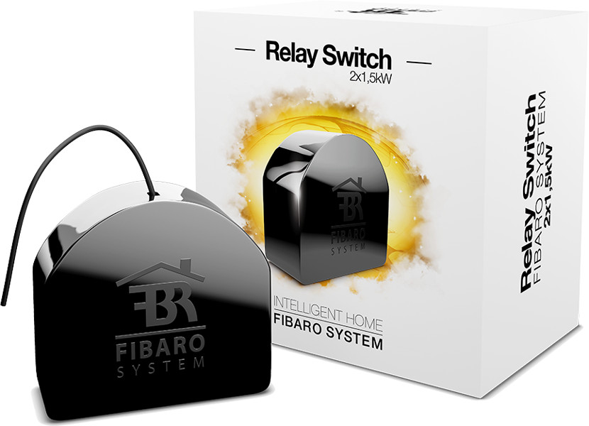 FIBARO Relay Switch ( Włącznik ) 2x1.5kW FGS-221