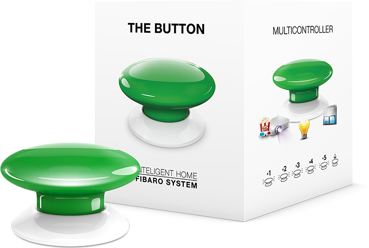 FIBARO The Button 
FGPB-101-5 ( Przycisk zielony )