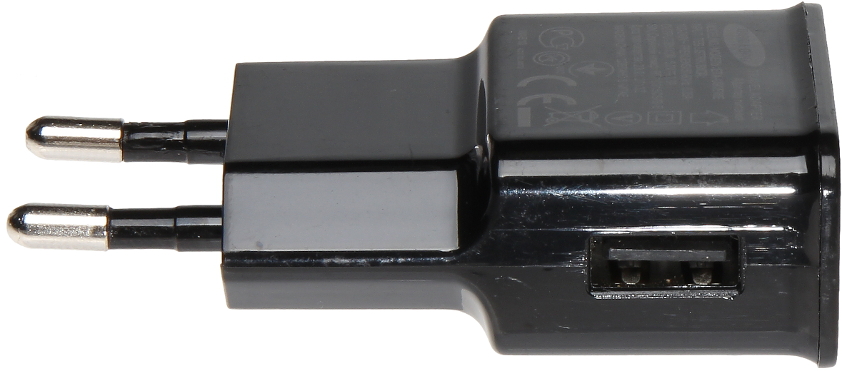 ZASILACZ 5V 2A USB CZARNY - specyfikacja: