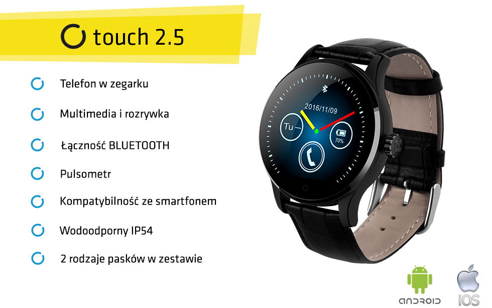 Best Q18 sim card Smart Watch with Touch Screen Bluetooth