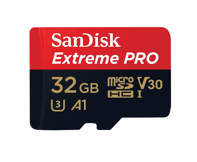 Karta pamięci SANDISK EXTREME PRO microSDHC  32GB 100/90 MB/s A1 C10 V30 UHS-I U3