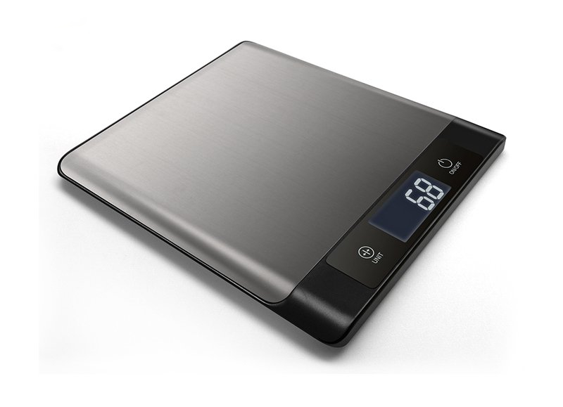 Inteligentna waga kuchenna LCD bluetooth, pomiar kalorii i składników odżywczych