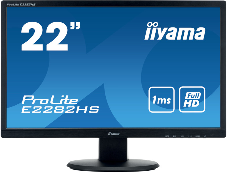 22' monitor LED Full HD z wejściem HDMI i 1ms czasem reakcji