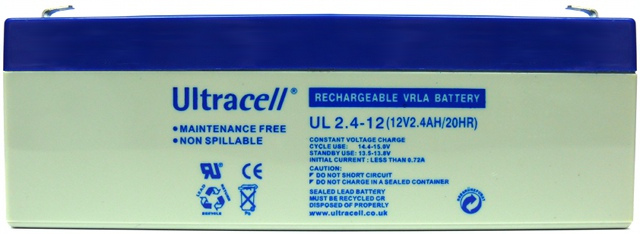 Akumulator Ultracell 12V 2.4AH