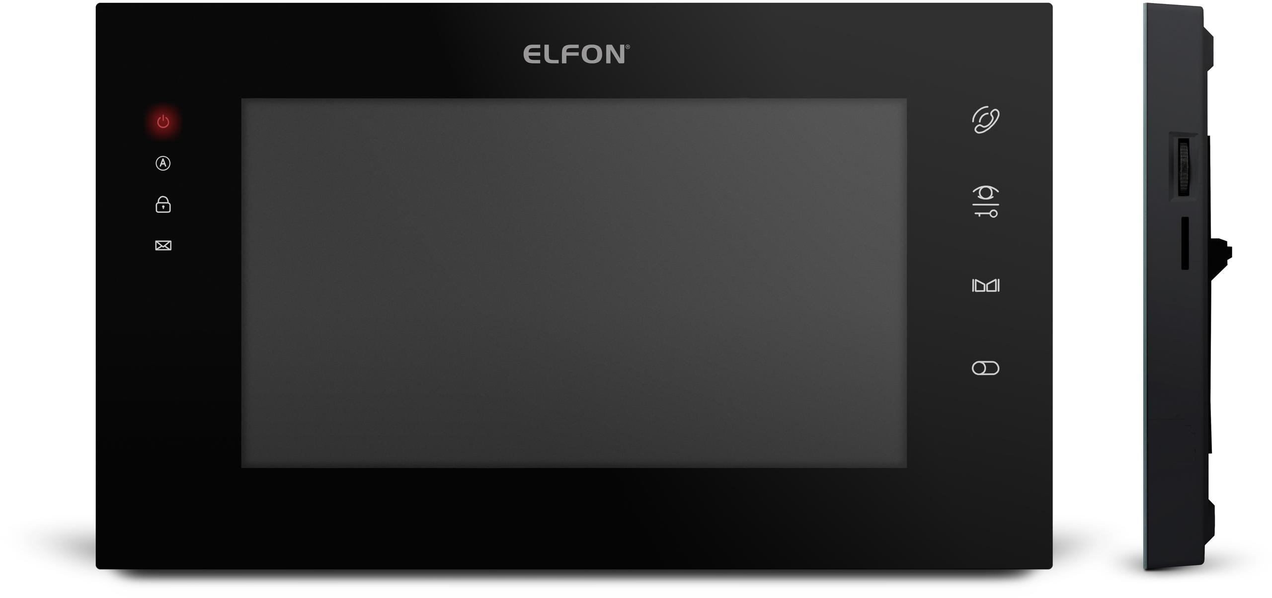 Monitor 7\" ELFON OP-VM7F Czarny