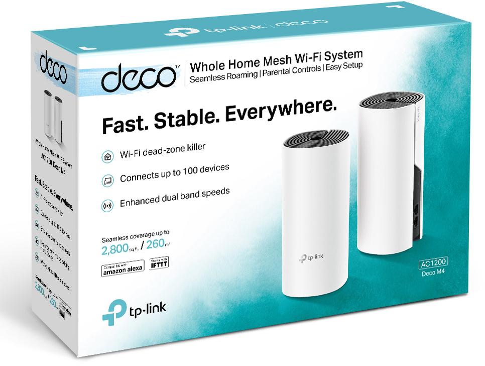 DOMOWY SYSTEM WI-FI MESH TP-LINK DECO M4 (2-pack)