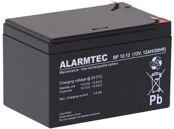 Akumulator ALARMTEC seri BP 12V 12Ah