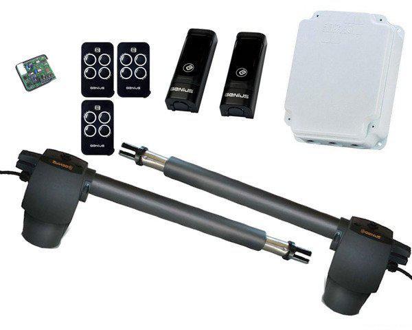 Kompletny zestaw do bram skrzydłowych Genius G-Bat 400