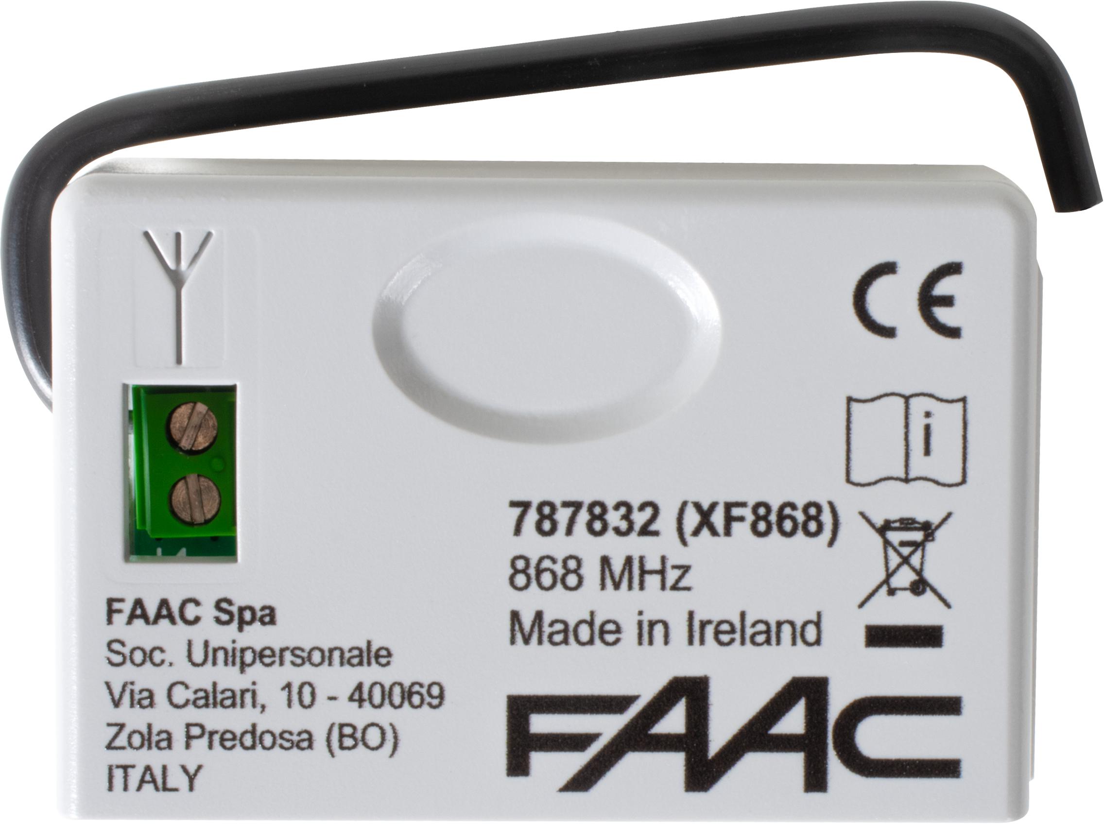 Moduł radiowy FAAC XF 868 MHz