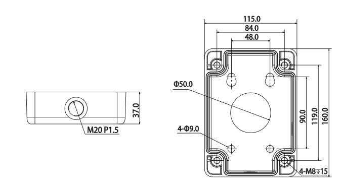 ADAPTER DAHUA PFA120A