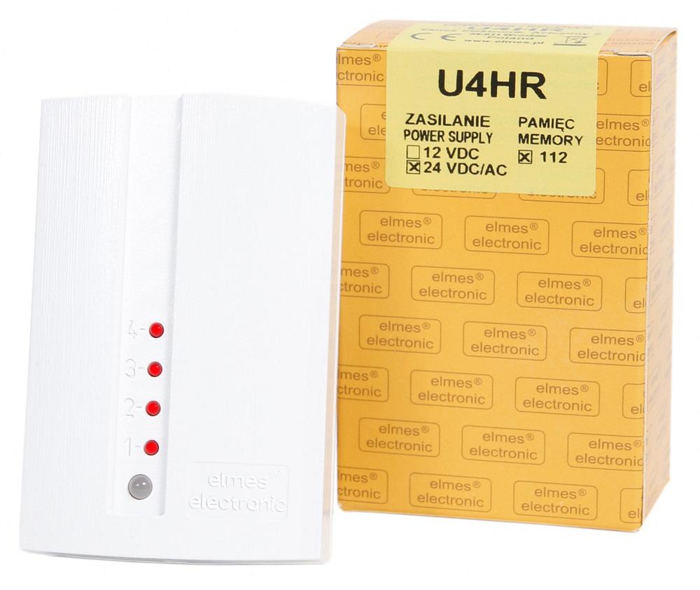 Odbiornik ELMES U4HR 24v na szyne DIN