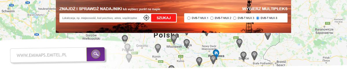Jak sprawdzić nadajnik TV, z którego są nadawane kanały telewizyjne w Twojej lokalizacji/okolicy?
