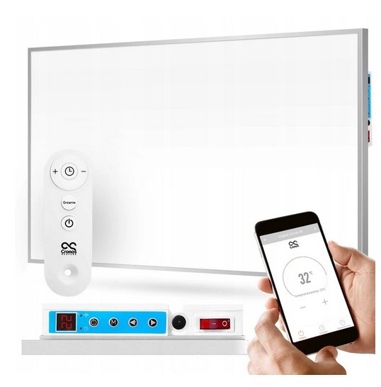 PROMIENNIK IR Cronos 960W z WiFi + PILOT: