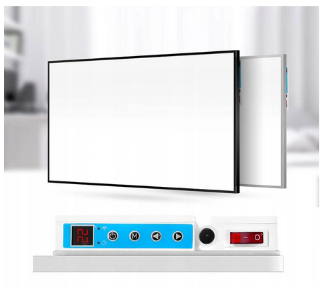 Precyzyjny termostat - możliwość sterowania za pomocą panelu na grzejniku oraz aplikacji
