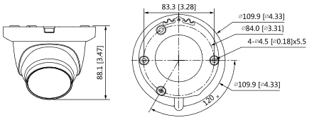 KAMERA 4w1 DAHUA HAC-HDW1200TMQ-A-0280B