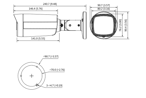 KAMERA HDCVI DAHUA HAC-HFW1500TH-I8-0360B-S2