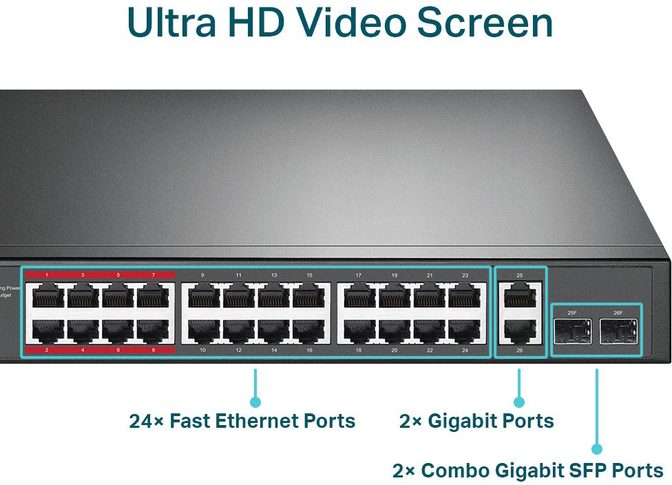 SWITCH TP-LINK TL-SL1226P
