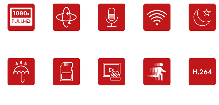 Kamera Wifi Do Monitoringu Redleaf Ip Cam Sklep Opinie Cena