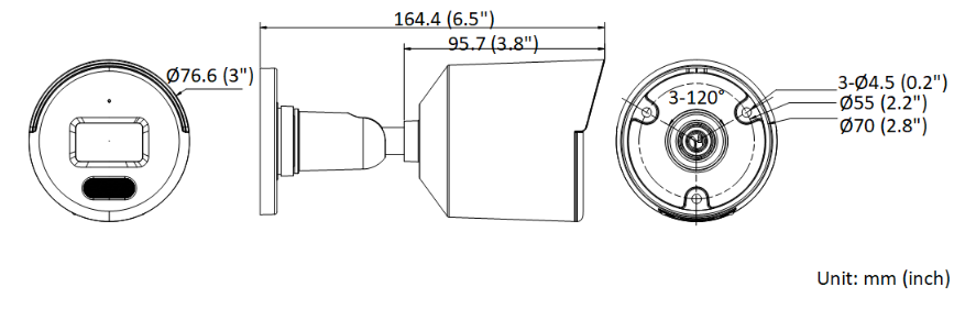 KAMERA IP HIKVISION DS-2CD1047G0-L (2.8mm) (C)