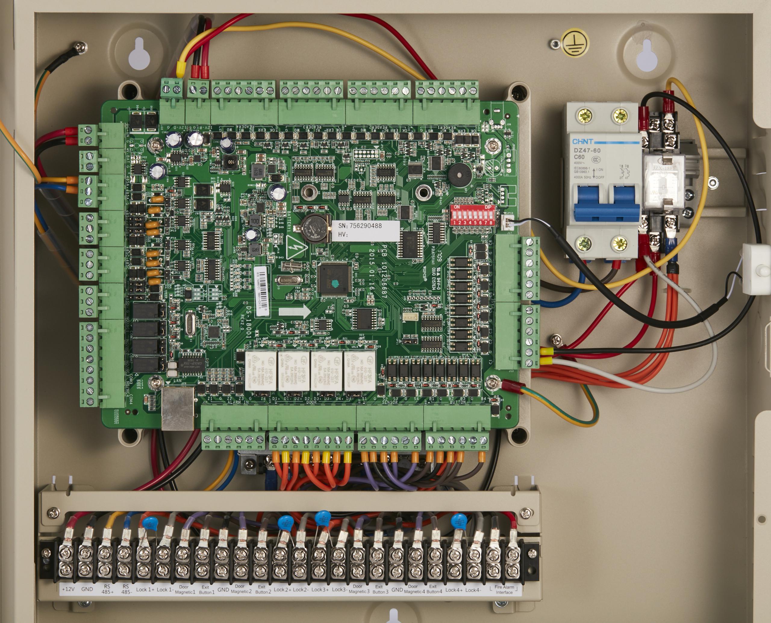 Kontroler dostępu HIKVISION DS-K2604T - właściwości