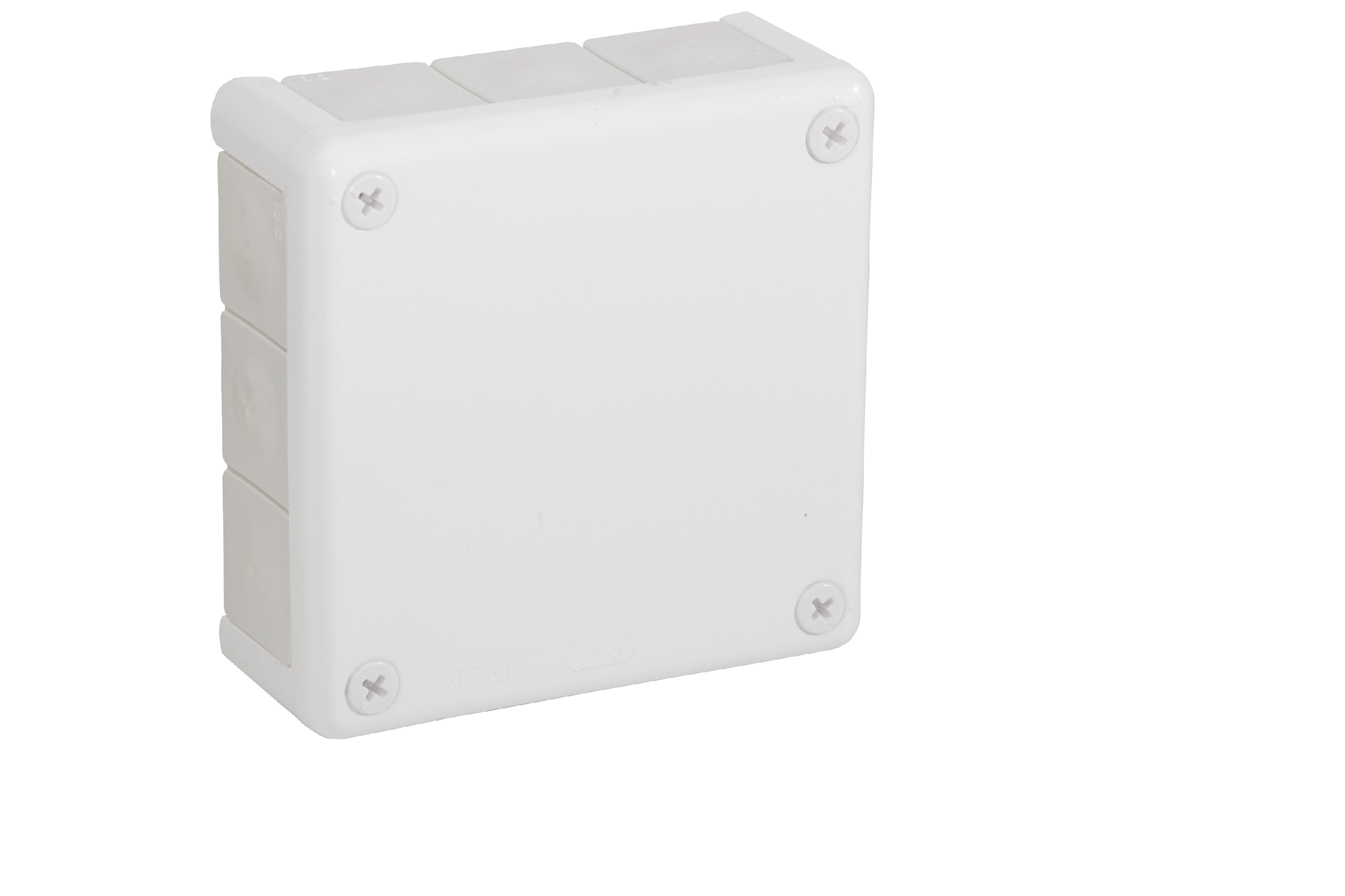 Puszka elektroinstalacyjna natynkowa VIPLAST VP-51 BIAŁA IP55 118x118x46mm 051-01