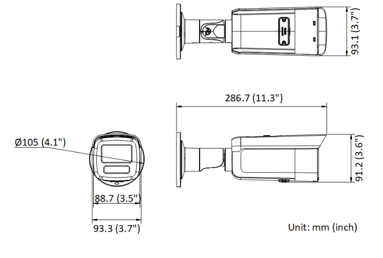 KAMERA IP HIKVISION DS-2CD2T83G2-4I (2.8mm)