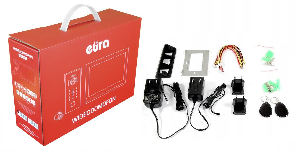 W skład zestawu EURA VDP-97C5 wchodzi - zobacz sam, co kupujesz: