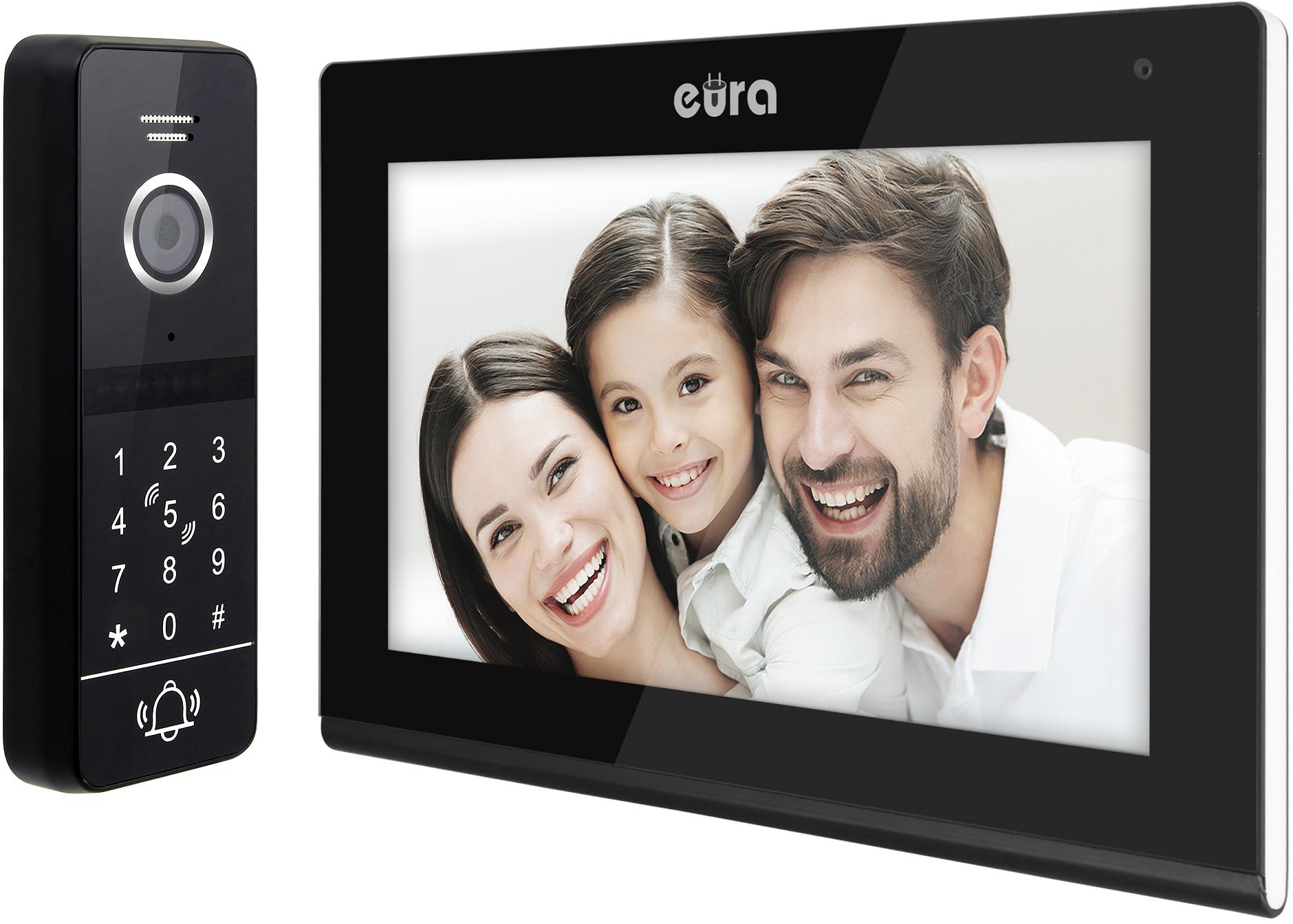 Wideodomofon EURA VDP-97C5 LCD 7\" Wi-Fi - najnowsze rozwiązania technologiczne w służbie Twojego komfortu!