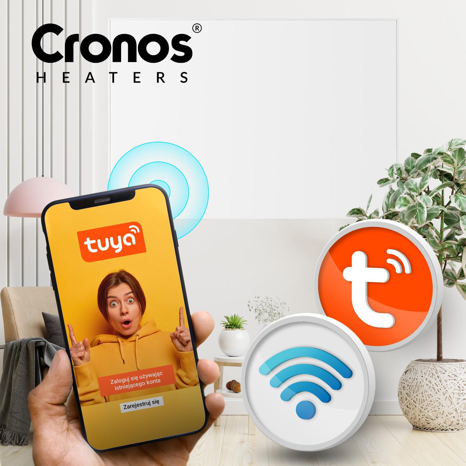 CRONOS® Wi-Fi CR-720TWP - promiennik podczerwieni z możliwością sterowania poprzez smartfon