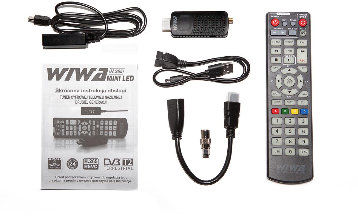 OUTLET_1: Tuner DVB-T/T2 WIWA H.265 MINI LED