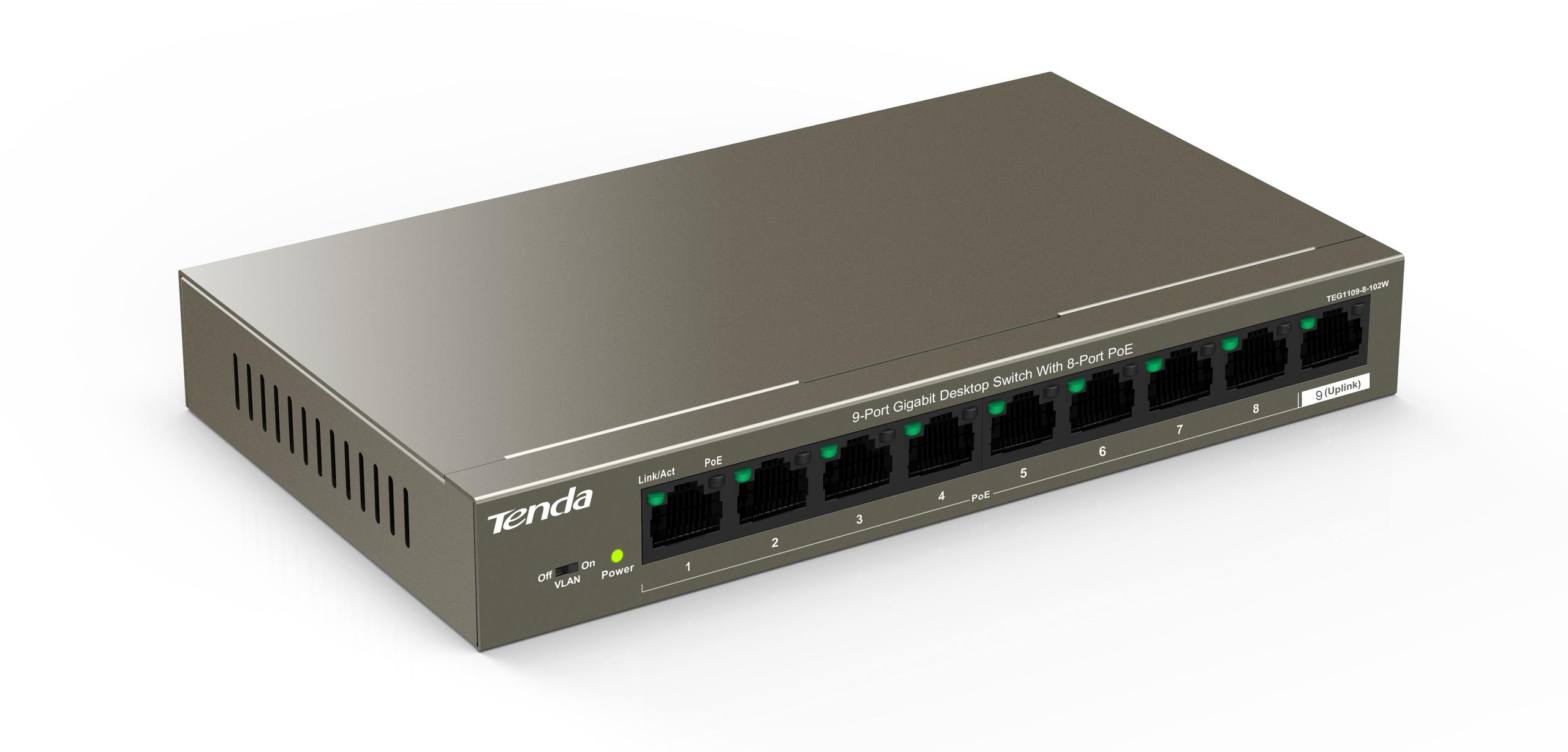 Stworzony dla małych i średnich projektów monitoringu HD IP