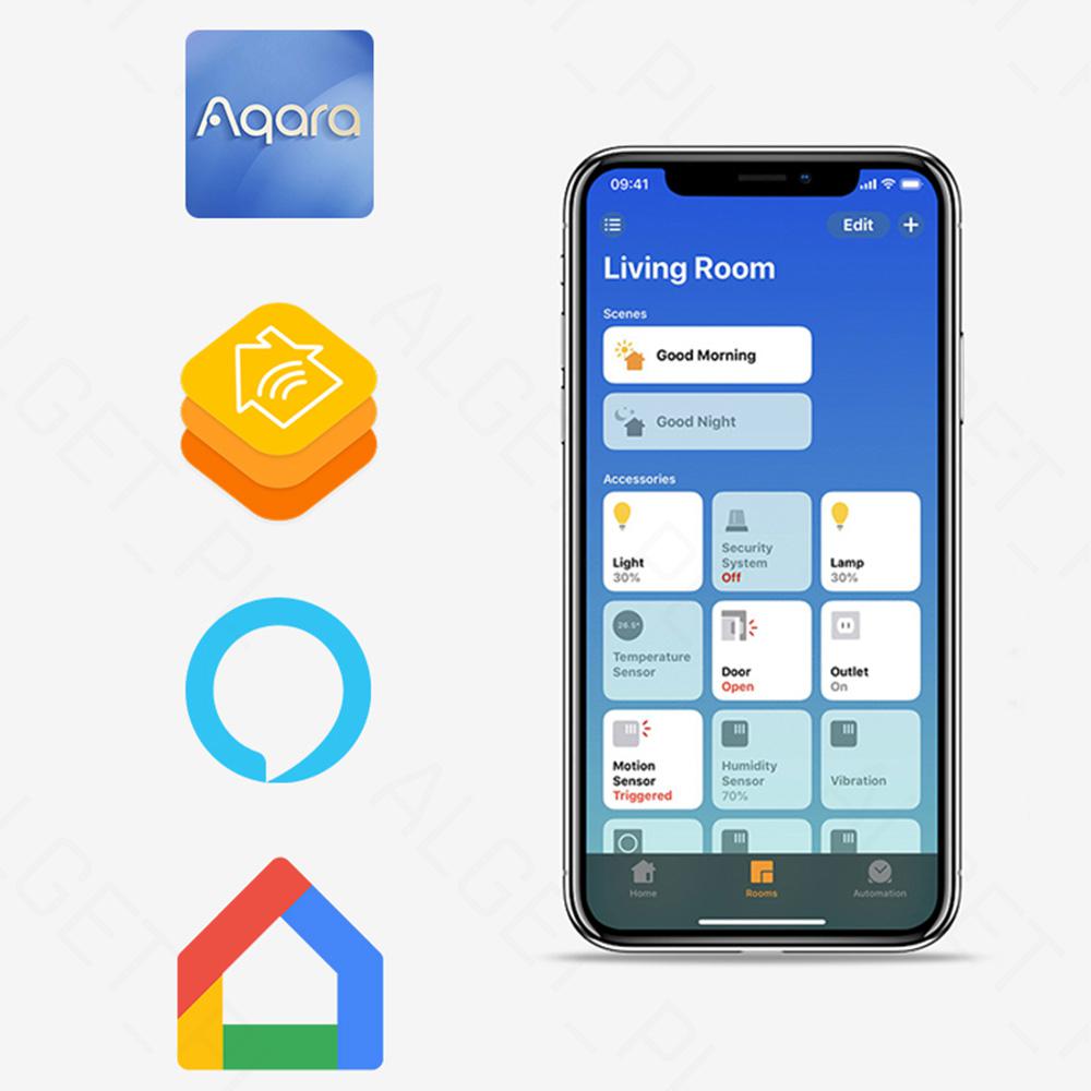 Homekit, Aqara Home, Alexa, Google Home